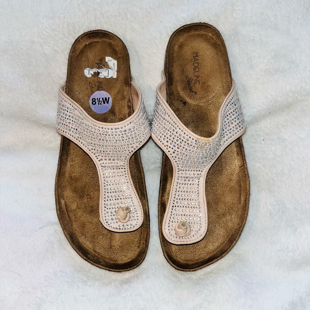 Madeline Stuart Boho Sandals sz 8.5 wide